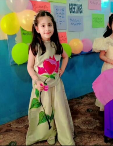 میری گلِ پری🌷   hand-painted girls coord set photo review