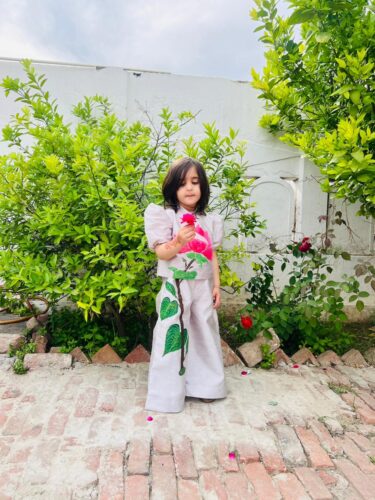 میری گلِ پری🌷   hand-painted girls coord set photo review