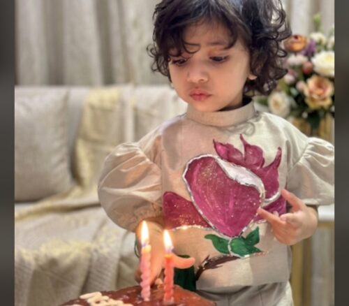 میری گلِ پری🌷   hand-painted girls coord set photo review